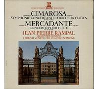 domenico cimarosa - symphonie concertante pour deux flûtes - concerto pour flûte (33 tours)