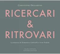 Domenico Gabrie Christophe Desjardins: Ricercari & Ritrov (CD) (Importación USA)