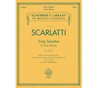 Domenico scarlatti: sixty sonatas - books 1 and 2 piano: Edited in Chronological Order from the Manuscript and Earliest Printed Sources: 2063 (Schirmer's Library of Musical Classics, 2063)