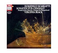 Domenico Scarlatti / Virginia Black - Sonaten Für Cembalo - Sonates pour Clavecin - Sonatas for Harpsichord [Disco de vinilo LP record]