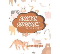 Domestic Animals Coloring Book: Fun & Easy Coloring Pages of Pets and Farm Animals for Kids Ages 3-7 (Animal Kingdom)