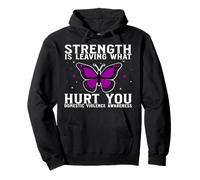 Domestic Violence Awareness Gifts Domestic Violence Fighter Sudadera con Capucha
