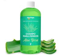 DOMESTY Champú para Perros Aloe Vera 1L | Champu Perro para Pieles Sensibles y Dermatitis | Acción Anti Irritaciones Sin alérgenos, Sin parabenos, 100% Vegano con Extractos Naturales