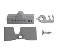 Dometic - Conjunto de cierre de puerta de nevera completo, gris, 241275730