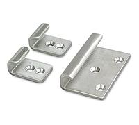 DOMETIC Kit de fijación para inodoro - set de montaje para WC DOMETIC, fijación segura al suelo, accesorios resistentes para autocaravana, caravana, barco