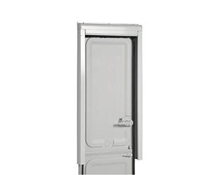 DOMETIC Perfil Protector de Cantos, Negro, Altura 17 mm, PVC