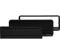 DOMETIC - Rejilla de ventilación - 9104115592 Set LS 200, Color Negro.