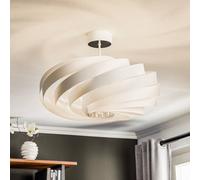 Domiluce Plafón Vento, blanco, Ø 60 cm, metal, E27
