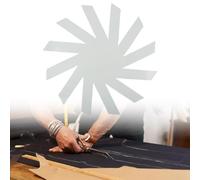 Domina el arte de hacer cestas tejidas con nuestro completo juego de reglas de costura y plantillas (15 pulgadas)