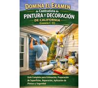 Domina el Examen de Contratista de Pintura y Decoración de California (Licencia C-33): Guía Completa para Estimación, Preparación de Superficies, ... Contractors State License Board (CSLB) Exams)