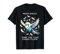 Domina el pequeño suelo del caos | Budgie Pixel Companion Camiseta