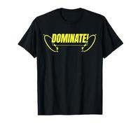 Domina Motivación Energía Enfoque Rendimiento Camiseta