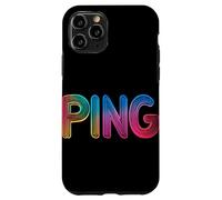 Dominación de ping multicolor para el verdadero jugador Carcasa para iPhone 11 Pro