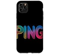 Dominación de ping multicolor para el verdadero jugador Carcasa para iPhone 11 Pro Max