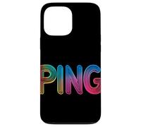 Dominación de ping multicolor para el verdadero jugador Carcasa para iPhone 13 Pro Max