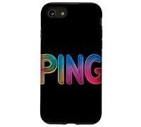 Dominación de ping multicolor para el verdadero jugador Carcasa para iPhone SE (2020) / 7 / 8