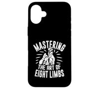 Dominando el Arte de Ocho extremidades Muay Thai Carcasa para iPhone 16 Plus