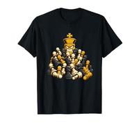 Dominante Rey del Ajedrez Supercaído Peones Poder Camiseta