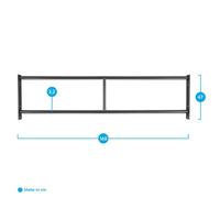 Dominate Edition Double Bar 168 Barra para dominadas 168 cm Capital Sports