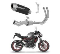 DOMINATOR Sistema de escape Colector Silenciador S6 NEGRO Z650 2023-2026