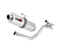 DOMINATOR XT 660 R Colector Lateral Escape Moto Deportivo Oval Silenciador Exhaust Racing Slip-on 2004 2005 2006 2007 2008 2009 2010 2011 2012 2013 2014 2015 2016