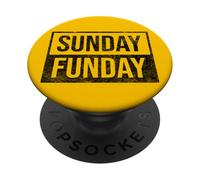 Domingo Funday Brunch FÚTBOL Deportes Barbacoa Iglesia PopSockets PopGrip Adhesivo