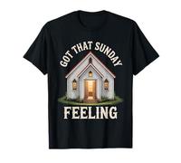 Domingo Iglesia Cristiana Capilla Adoración Comunidad Familia Camiseta