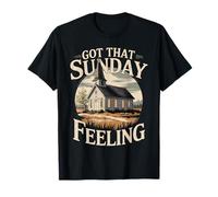 Domingo Iglesia Cristiana Capilla Adoración Comunidad Familia Camiseta
