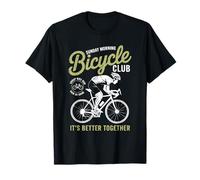 Domingo Mañana Ciclista Ciclismo Bicicleta Carreras Bike Club Camiseta