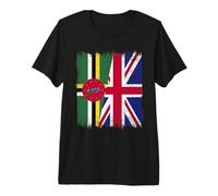 Dominica, Bandera del Reino Unido, Herencia Dominicana británica Camiseta Premium