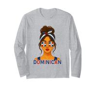 Dominican Girl Dominican Republic Flag Dominican Girlfriend Manga Larga
