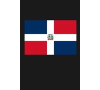 Dominican Republic Journal: A Simple Lined Notebook Featuring the Dominican Flag
