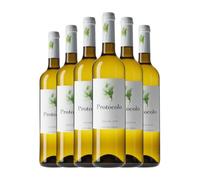 Dominio de Eguren Protocolo Ecológico Blanco 75 cl Vino blanco (Caja de 6 Botellas de 75 cl)