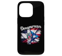 Dominirican DR Dominican Republic Puerto Rico PR Flag Pride Carcasa para iPhone 13 Pro