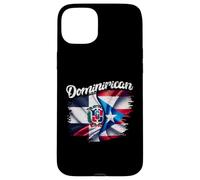 Dominirican DR Dominican Republic Puerto Rico PR Flag Pride Carcasa para iPhone 15 Plus