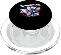 Dominirican DR Dominican Republic Puerto Rico PR Flag Pride PopSockets PopGrip para MagSafe