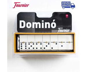 Dominó clásico Fournier - Chamelo - Marfilina con caja de plástico
