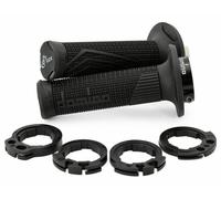 Domino D100 D-Lock Empuñaduras MX Negro 20-21 Para Kawasaki KLX300SM