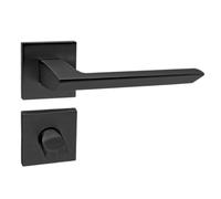 domino ELENA QR - Tirador de puerta para baño, color negro