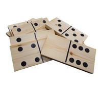 Dominó gigante de madera para interiores y exteriores, juegos de verano para bodas en el jardín