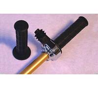 Domino Mango de gas Daytona cromado para bicilíndrico