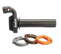 Domino Mango de gas KRK sin recubrimientos, negro