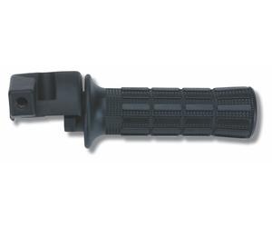 Domino MANGO DE GAS PARA MBK, YAMAHA 50 BOOSTER, AXIS, BREEZE, CON RECUBRIMIENTOS, negro