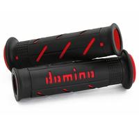 Domino Mango de goma Offroad Derecho d.22 mm l.126 mm abierto Negro a25041