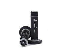 Domino Offroad - Goma de Agarre para diestros, 22 mm de diámetro L.118 mm Cerrado Negro A02041C7170