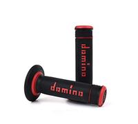 Domino Offroad - Mango de Goma para Manillar Derecho (22 mm de diámetro) L.118 mm Cerrado Negro A19041C4240