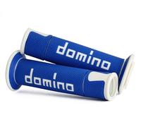 Domino Par de empuñaduras Racing Road Azul/Blanco