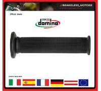 DOMINO Par Perillas Negro Cerrado Moto Trial 123 126 mm Termoplástico Confort