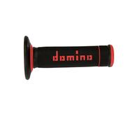 Domino Offroad - Mango de Goma para Manillar Derecho (22 mm de diámetro) L.118 mm Cerrado Negro A19041C4240