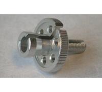 Domino Tensor de cable M8 x 1mm, plata, tamaño 23 mm